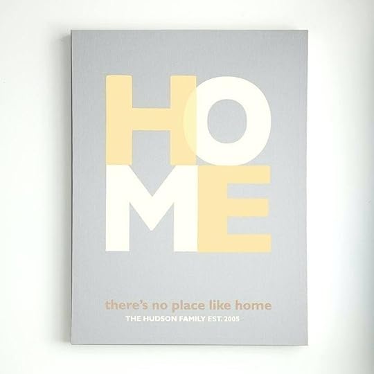 redenvelop com personalized no place like home wall art from what red envelope gifts for her
