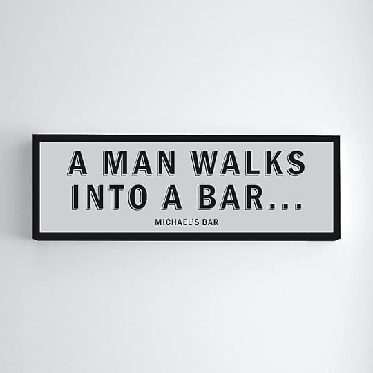 redenvelop com personalized a man walks into bar wall art from red envelope gifts for couples