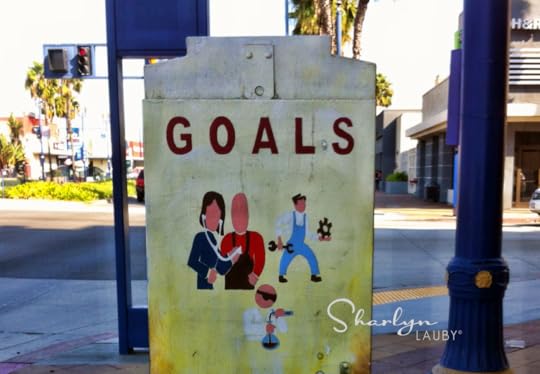 goals, career goals, street art, electrical box, education, Capella University