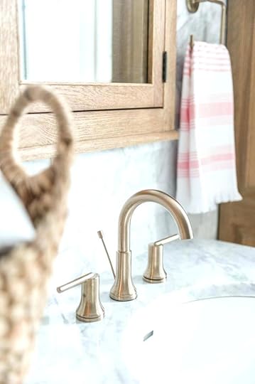 delta champagne bronze faucet vessel x vanity top with sink bathroom fixtures tub drain