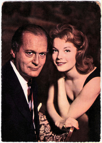 Curd Jürgens and Romy Schneider in Katia (1959)