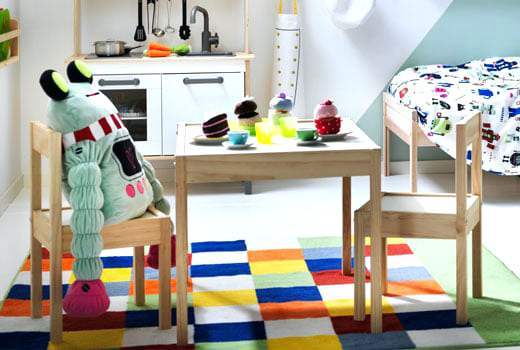 children table and chairs ikea 2 white pine toddler