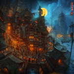 Zhichao Cai - Izumochi - Moonlight Panorama