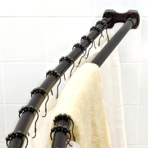 oil rubbed bronze curtain rods rod extender