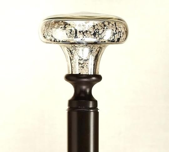 oil rubbed bronze curtain rods vintage mercury glass finial drape rod brushed