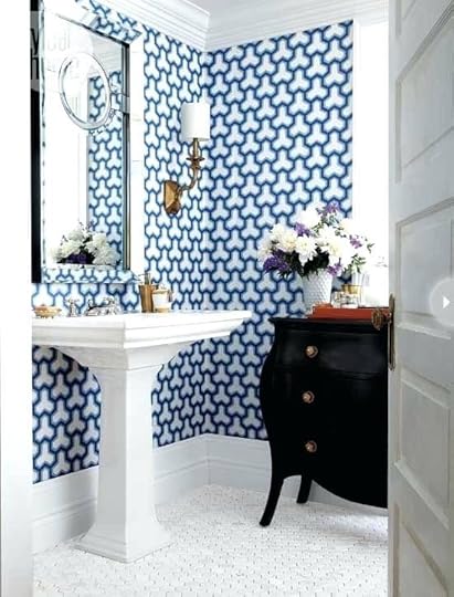 wallpaper for bathrooms pebble with best colorful images on bathroom ideas grey