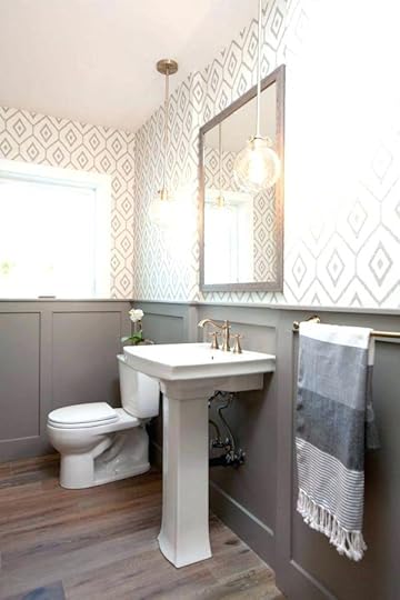 wallpaper for bathrooms half canada