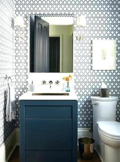 wallpaper for bathrooms chic ideas uk