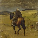 Hans_Thoma_-_Einsamer_Ritt_(1889)knightonhorseback
