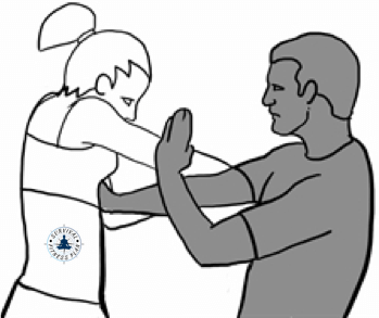 Basic Attack 3, Wing Chun Chi Sao Training, Survival Fitness Plan Self Defense Training