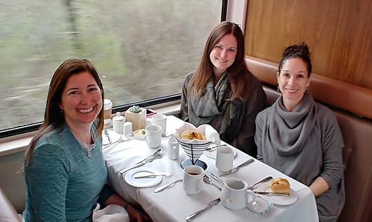 Breakfast on Rocky Mountaineer Train