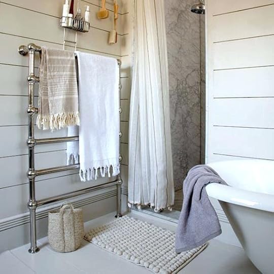 shower curtain ideas for slanted ceiling