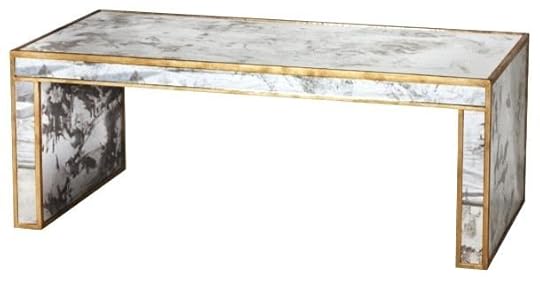 parson end table worlds away antique mirror coffee with gold leaf parsons g restaurant little river sc