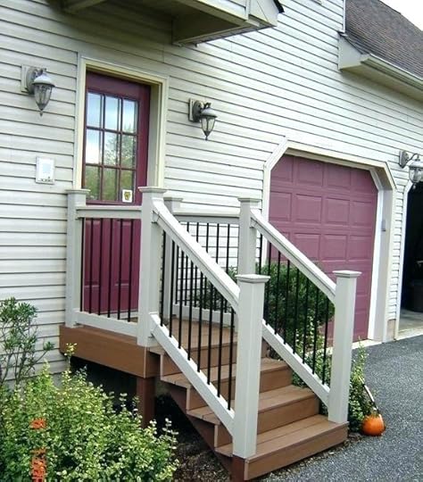 front door steps ideas railing for back porch stairs design so you need stair