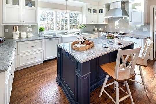 greenfield cabinets beautiful navy blue island with classic clean white cabinetry elkins wv