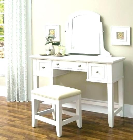 pottery barn vanities vanity table desk makeup review