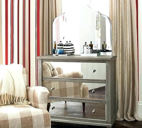 pottery barn vanities vanity mirror roll over image to zoom desk