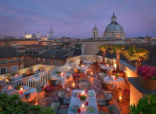 Hotel Raphael Rome views