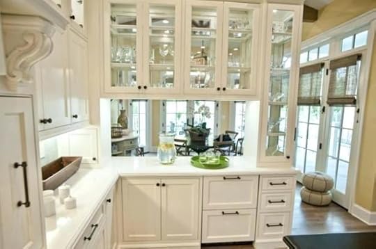white kitchen cabinets with glass doors cabinet decorating brings light into modern lowes
