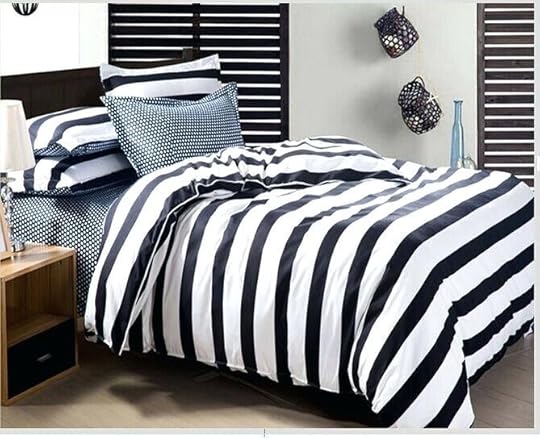 black and white striped bedding bedroom stripe grey king size 4 its design is