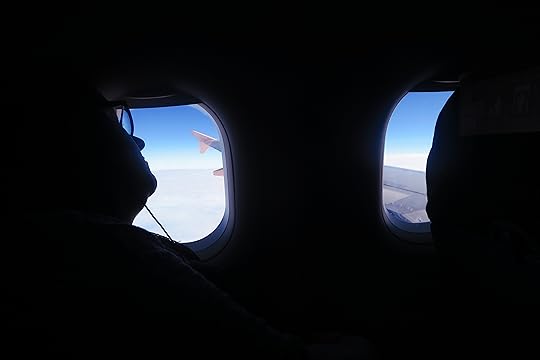Becca on the Plane