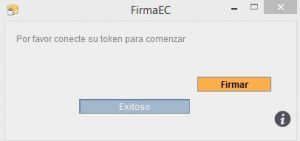 Firma EXITOSA un documento en Quipux ARCHIVO