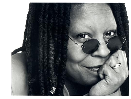 No honestly, she has no eyebrows -- Google it, people!