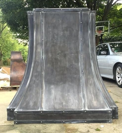 zinc range hood la included all custom sizes used