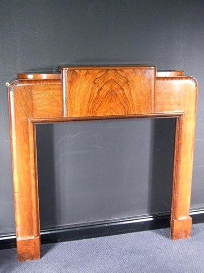 art deco fireplace marble surround stone fire surrounds brick tiles