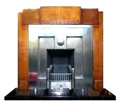 art deco fireplace style screen
