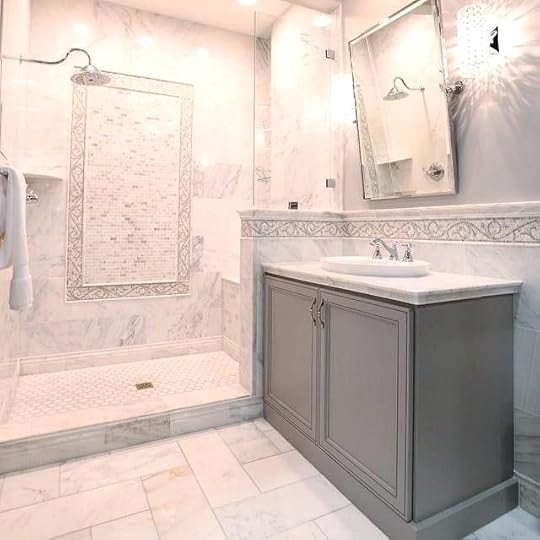 carrara marble shower bathrooms with 1 on bathroom best ideas shelves