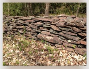 Stone Fence, Photograph by Stephen W. Hiemstra