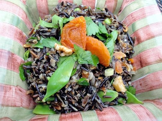 Gluten-Free Wild Rice Salad is nutritious, colorful, and delicious.