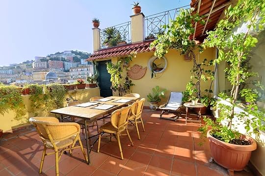 Panoramic terrace in Italy