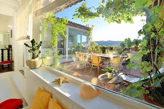 Panoramic terrace in Italy