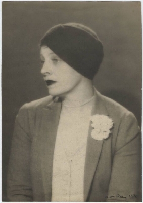  Margaret Anderson photographed by Man Ray, of course. 