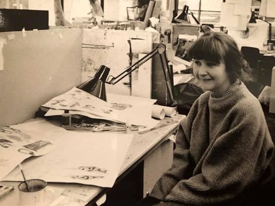Baby faced me at Glasgow School of Art 1993