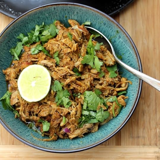 Shredded Cilantro Lime Chicken (Instant Pot)