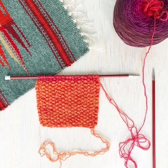 Learn Navajo #Knitting [VIDEO] | Learn a simple way to turn light-weight yarns into bulkier versions without having to wind three separate balls, then hold the strands together! Vickie Howell shows this great, stash-busting technique.#askmemonday #tutorial #howtoknit #learntoknit #navajoknitting #yarn #bigknits #bulkyknits #lightweightknitting