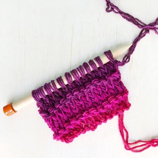Learn Navajo #Knitting [VIDEO] | Learn a simple way to turn light-weight yarns into bulkier versions without having to wind three separate balls, then hold the strands together! Vickie Howell shows this great, stash-busting technique.#askmemonday #tutorial #howtoknit #learntoknit #navajoknitting #yarn #bigknits #bulkyknits #lightweightknitting