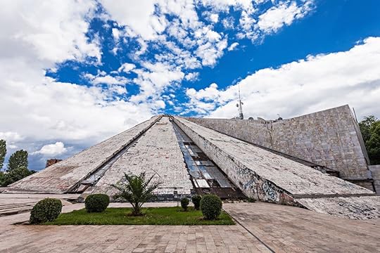 The Pyramid of Tirana, Albania