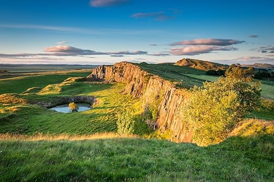 Walltown Crags below Hadrian's Wall