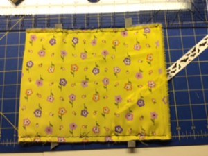 sew across top and bottom
