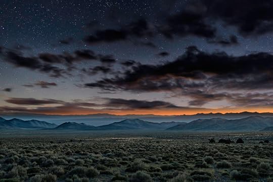 Desert Southern Nevada night stars