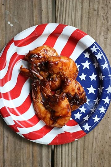 I made these for July 4th, thus the plates :)