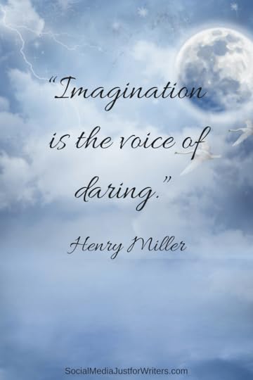 “Imagination is the voice of daring.”