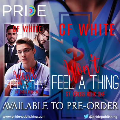 Preorder image for Won't Feel a Thing.