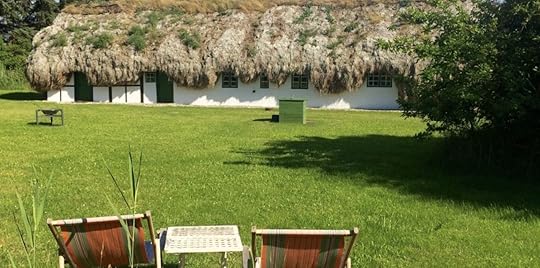 cottage with seaweed roof