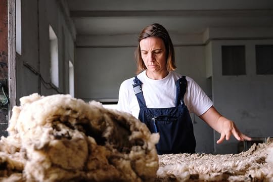 sorting and grading fleece