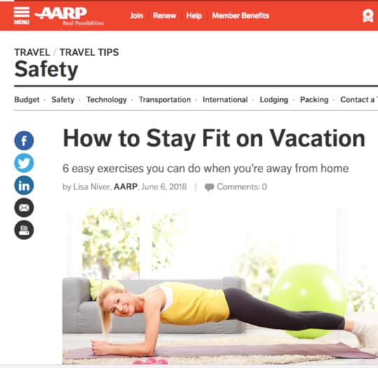 Lisa Niver writes about Travel for AARP
